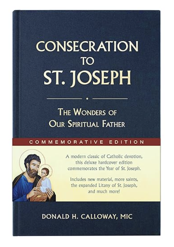 Book titled Consecration to St. Joseph